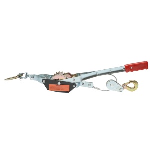 Troliu manual 2000Kg cu cablu de otel fi 4.5x2.2m, Cod: BK92624, Brand: HOTECHE - Img 1