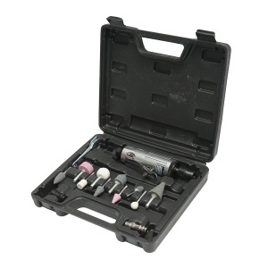 Trusa biax pneumatic 25000 RPM, presiune 6.3 bar 16 piese Breckner Germany, BRECKNER GERMANY, BK56537 - Img 2