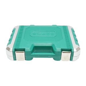 Trusa chei tubulare 4-32mm si chei fixe combinate 8-22mm, biti, hex, torx, antrenor cu clichet 82 piese , Cod: BK80655, Brand: BRECKNER GERMANY - Img 4