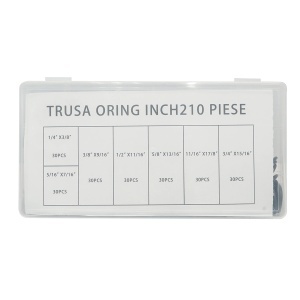 Trusa O-ring inch 210 piese, BK19951, BRECKNER GERMANY - Img 2