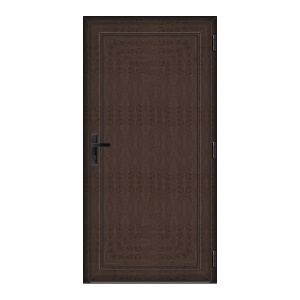 Usa Full Panel, PVC & termopan, 100x180cm, wenge (tabac), dreapta, Klass, 6cm, 4 camere, panel wenge (tabac)