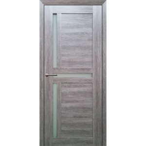 Usa interior, KD 1, lemn & mdf, 60x200cm, gri, stejar gri, reversibila, KDoors