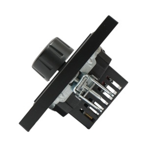 Variator de tensiune ventilator negru incastrat 500W, 220V, ABS 80x80mm, DISRP43 - Img 5