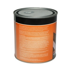 Vopsea email anticoroziva 3 in 1 grund gri pe baza de solvent, direct pe rugina, interior si exterior 1L Breckner Germany, BK89020 - Img 2