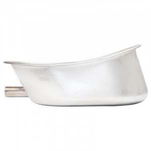 Adapatoare inox verticala medie pentru purcei 270x185x120mm, Cod: DISBY55, - Img 2