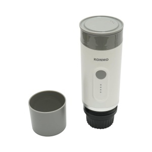 Aparat de cafea portabil cu acumulator 1800mAh, 12V, 10W, presiune 15 bar, rezervor apa 110ml, cafea macinata, capsule Nespresso, DISWK94 - Img 2