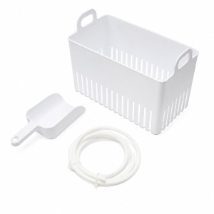 Aparat de facut cuburi de gheata inox 20 kg/24h, rezervor apa 2.5L, cos colectare 1.2kg, autocuratare, afisaj digital, BK00404 - Img 12