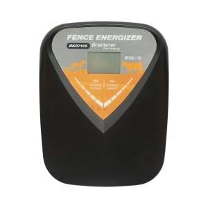 Aparat generator de impulsuri 14 Joule, 12V/220V, 140 km cu afisaj LCD pentru gard electric IPX6 Breckner Germany, BRECKNER GERMANY, BK87125 - Img 2