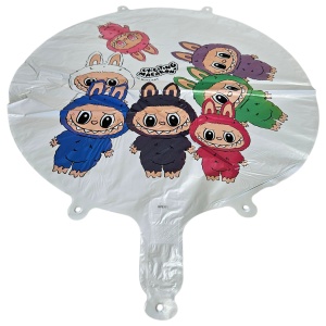 Balon Folie Labubu – 45×45 cm, Cu 2 Fețe - Img 2