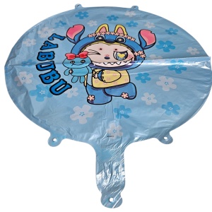Balon Folie Labubu – 45×45 cm, Cu 2 Fețe - Img 2