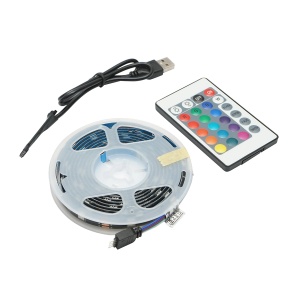 Banda LED cu telecomanda 5V, 2m, control vocal RGB IP20, Cod: BK79088, Brand: BRECKNER GERMANY, - Img 2