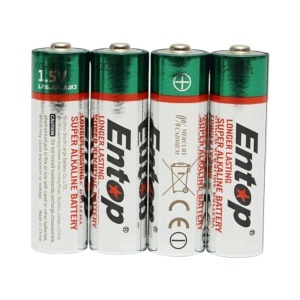 Baterie alcalina AA 1.5V LR6 AM3 4 buc/set Entop, DISVN36 - Img 2