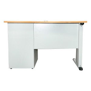 Birou metalic cu 3 sertare si blat din pal 1200 x 600 x 750H mm, Cod: BK77709, Echivalență: DISEV91, Breckner Germany - Img 3