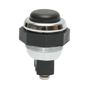 Buton pornire 12V/10A–24V/5A negru cu 2 pini universal, AUTOSPEED, DISRM40 - Img 2