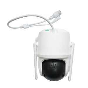 Camera de supraveghere 3 lentile, 3 obiective 8 MP, 2 CPU dual control, P2P WIFI 2.4G, PTZ cu senzor de miscare, alarma, night vision, AI detectie umana si aplicatie iCSee, BRECKNER GERMANY, BK79698 - Img 4