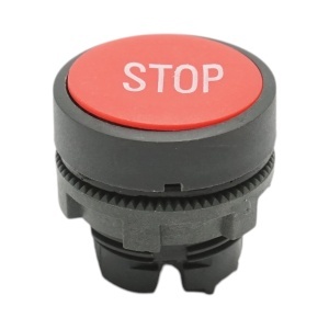 Cap buton comanda STOP rosu Ø 22mm ZBE Breckner Germany, BRECKNER GERMANY, BK76599