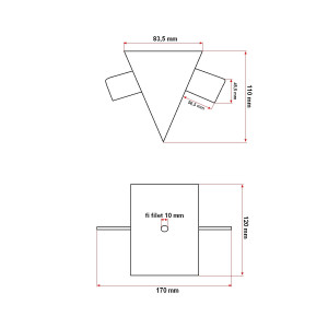 Cap cruce, pentru despicator lemne vertical, 8T 230V/2400W, L=1040 mm, Cod: BK98369, Echivalență: DISBE73 - Img 5