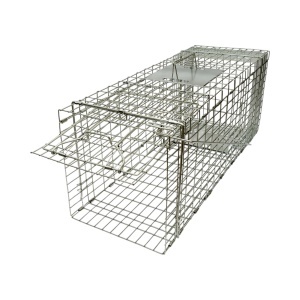 Capcana animale salbatice tip colivie robusta metalica 78x30x32cm, DISUD87 - Img 3