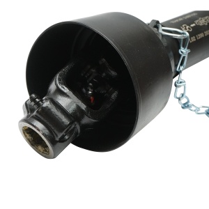 Cardan 1200 mm T2 L2 cruce 23.8x61.3 (teava triunghiulara 34/40 si 40/48) 3/8 Z=6, Cod: UTBHR17, Brand: UTB - Img 4
