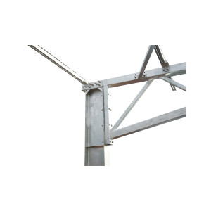 Carport 2 masini cu sistem, structura prinderi panouri solare fotovoltaice(660W) 9.24KW, Cod: BK69626, Brand: BRECKNER GERMANY - Img 5
