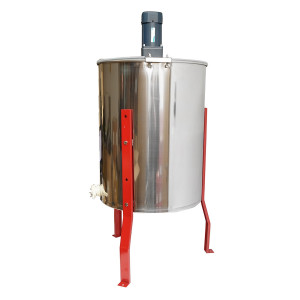 Centrifuga electrica 220V apicola, extractor miere din inox cu 4 rame, Cod: DISKS35 - Img 2