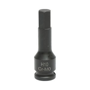 Cheie tubulara de impact hex H10, 60mm, patrat 3/8 Cr-Mo, Cod: DISTS99