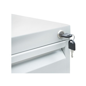 Clasificator, fiset metalic cu 4 sertare 1337x462x620mm, RAL7035, Cod: BK77705, Echivalență: DISEV87, Breckner Germany - Img 6