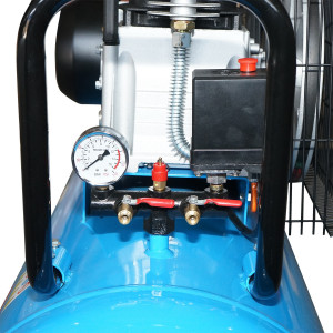 Compresor aer 380V, 200L putere 3kW/4CP presiune maxima 8 Bar, debit 300L/min,Cod: BK78553, Brand: BRECKNER GERMANY - Img 4