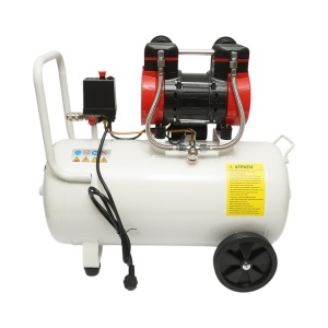 Compresor aer 50L, motor 2 cilindri 1.5KW/2.1CP, presiune maxima 8 bar, volum aer aspirat 155L/min , Cod: BK76302, Breckner Germany - Img 3