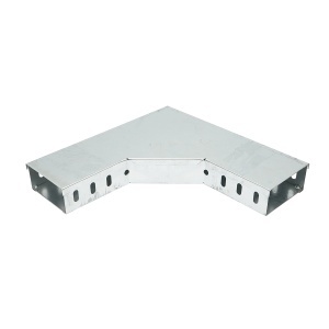 Cot orizontal 90 grade din otel galvanizat pentru jgheab 50x100mm, DISMK58