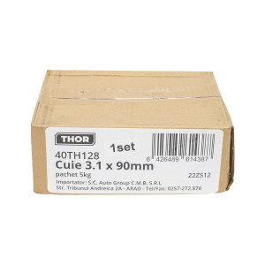 Cuie constructii 3.1x90mm pachet 5Kg, Cod: 40TH128, Echivalență: DISLG03, Thor - Img 4