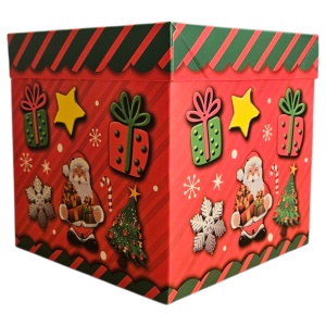 Cutie Cadou Pliabilă din Carton – 15.5 x 15 cm - Img 3