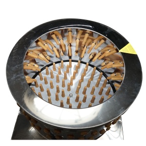 Deplumator pasari inox 2200W, 220V capacitate max. 6 pasari, 157 degete, 240 r/min IP68, Cod: DISPM16 - Img 4
