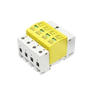Descarcator la supratensiune cu semnalizare pentru sisteme fotovoltaice LA-SPD-4P-20kA-385V Leader, Leader, DISHT39 - Img 4