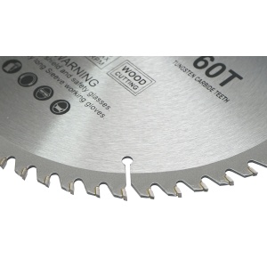Disc circular vidia pentru lemn 230x25.4mm, viteza max. 6600rpm, 60 dinti , Cod: DISPT33, Marca: CROWNMAN - Img 3