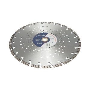 Disc diamantat turbo segmentat 350x30mm, segment 10mm pentru beton armat, pavele, boltari, piatra dura Breckner Germany, BRECKNER GERMANY, BK79765 - Img 3