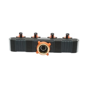 Distribuitor 4 cai cu robineti, conectori 1/2 si adaptor robinet 1/2-3/4 furtun gradina, DISTP15 - Img 6