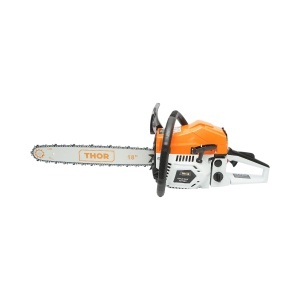 Drujba pe benzina profesionala 2 timpi 58cc, 3.3CP, 8500rpm, lama 18 inch (450mm) THOR, 40TH487