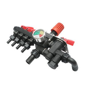 Erbicidator distribuitor 4 cai cu manometru, Cod: DISKH62 - Img 3