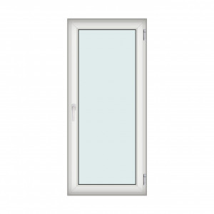 Fereastra 90x200cm, 1 canat, alb, dreapta si rabatare, Klass, 7cm, 6 camere, 2 garnituri - Img 1