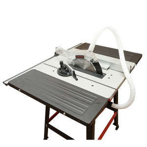 Fierastrau circular cu masa 2000W, 220V, disc 254mm, taiere unghi 0-45°, 4500 rpm 645x940mm, Cod: BK76392 - Img 7