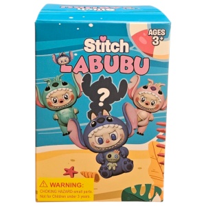 Figurină Stitch Labubu – Mystery Box, Model Aleator - Img 1