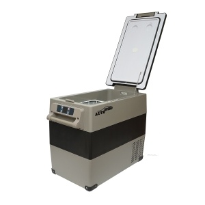 Frigider auto cu compresor 60W, capacitate 49.4L, tensiune alimentară 12-24-220V, ecran LCD, 690x346x524mm CF55 , Cod: DISMX72, Marca: AUTOSPEED - Img 4