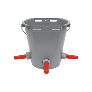 Galeata 8L cu 3 suzeta pentru alaptat vitei - adapatoare, Cod: DISAW28, Brand: BRECKNER GERMANY