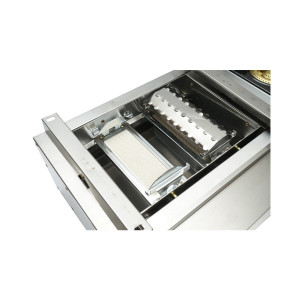Gratar camping cu grill, 2 arzatoare si 1 zona de gatit, 676x400x185mm, Cod: DISLD01, Breckner Germany - Img 7