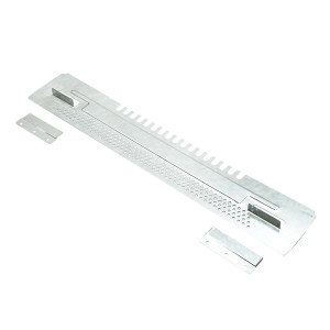 Gratie stup urdinis tip ghilotina din otel galvanizat 390x65mm, Cod: DISKR40 - Img 3