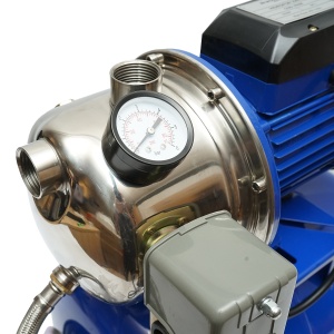 Hidrofor apa 550W 220V, debit 45 L/min, H35m, rezervor 24L, stator 110x60mm AUTOJS80S , Cod: DISPK58, Marca: BRECKNER GERMANY - Img 5
