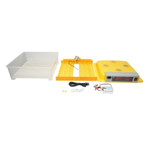Incubator automat 48 oua 80W, 12V-220V, rotire automata, control temperatura, umiditate, afisaj electronic, Cod: DISPM85 - Img 3