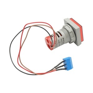Indicator digital contor LED rosu 0-999999, 220V/380V AC Ø 22mm Breckner Germany, BRECKNER GERMANY, BK76651 - Img 4