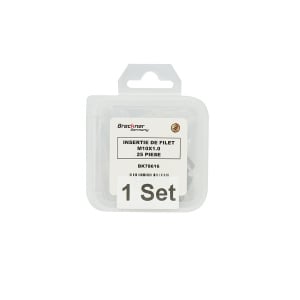 Insertie spiralata pentru reparat filete M10x1.0mm 25 piese, Cod: BK78616, Brand: BRECKNER GERMANY - Img 4